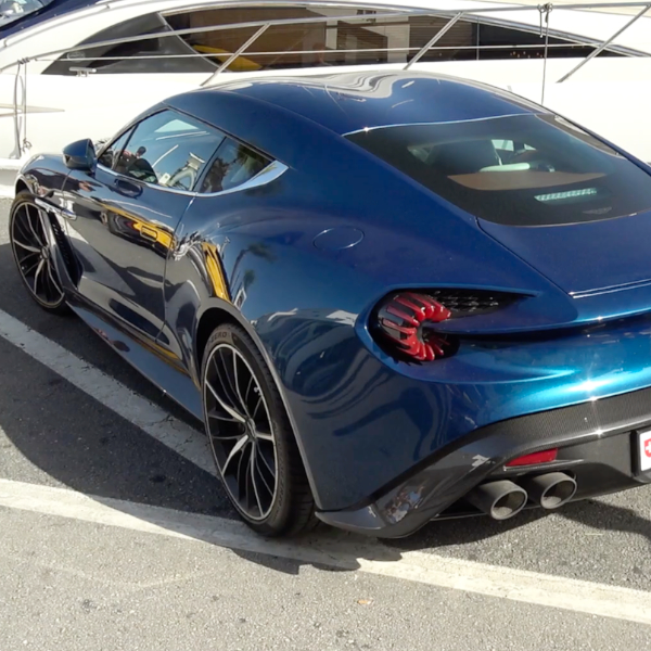 Aston Martin Zagato Blue